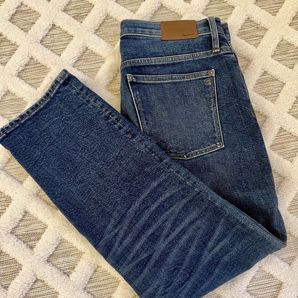 Madewell Classic Straight Mid-Rise Jeans